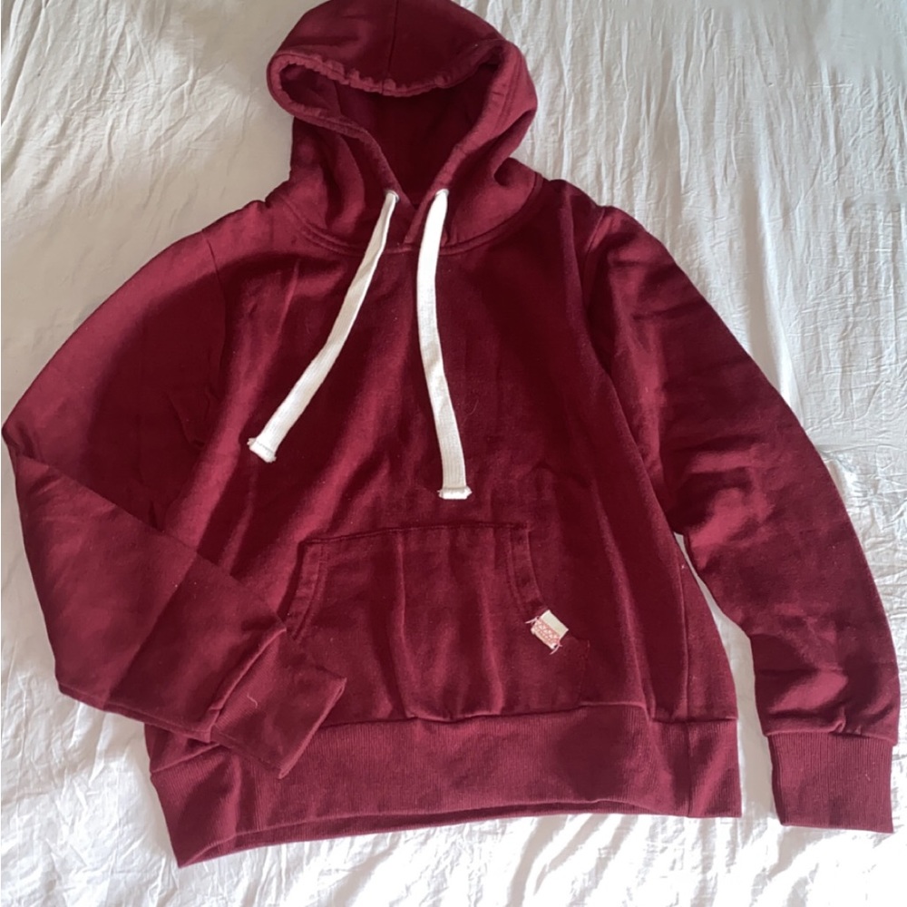 Burgundy hoodie - Picture 4 of 4